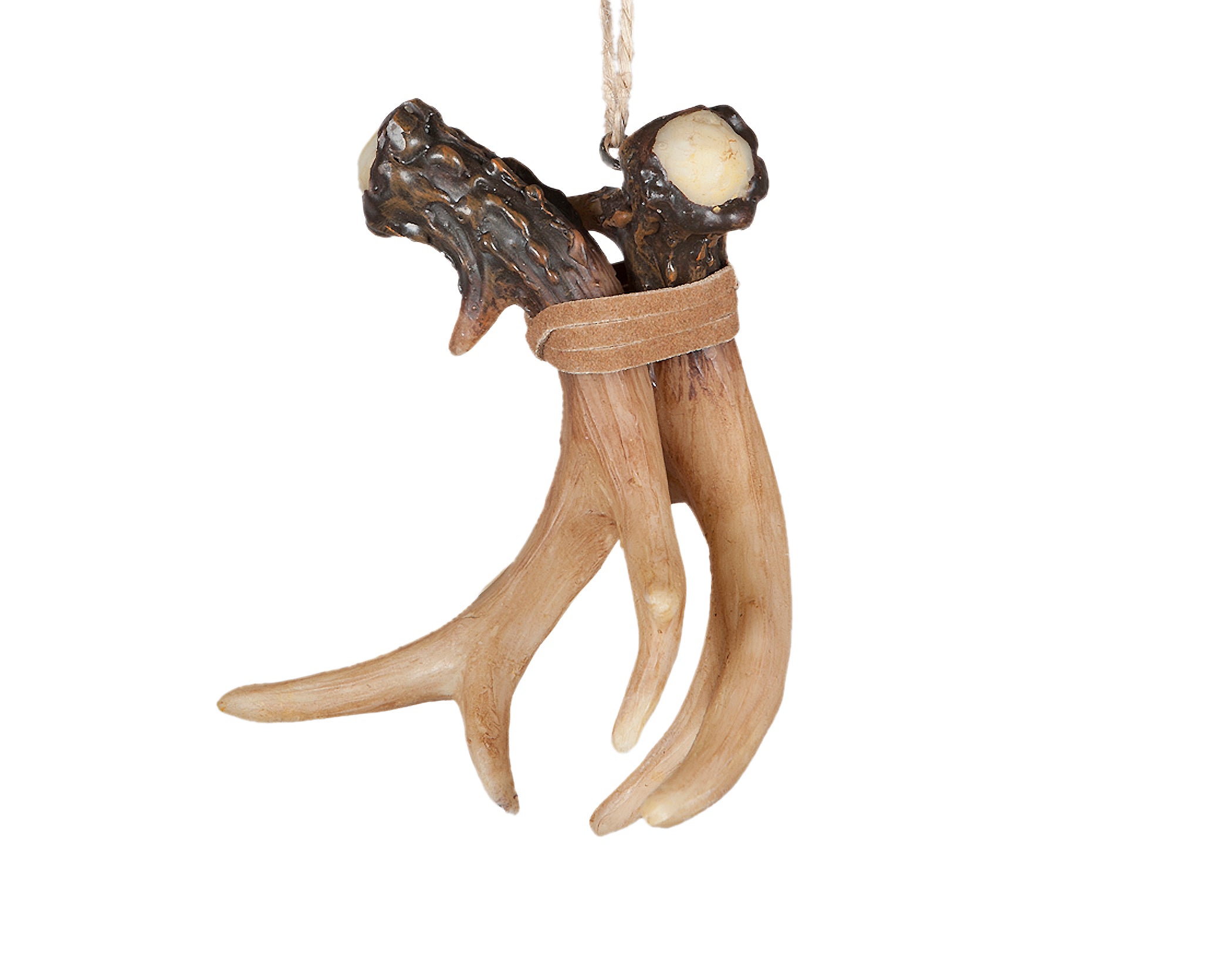 Double Antler Ornament