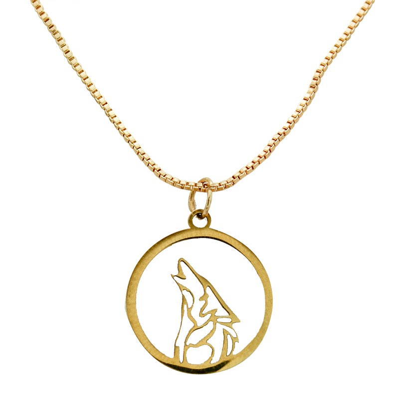 Wolf Necklace or Beaded Bracelet