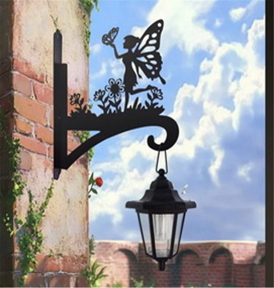 Solar Lantern with Fairy Motif