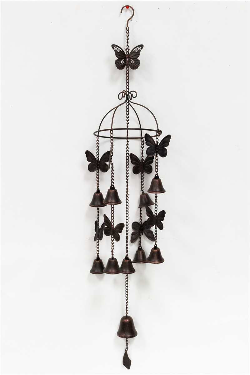 Butterfly With Bell Wind Chime
