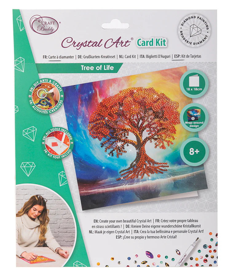 Crystal Card Kit: Tree of Life