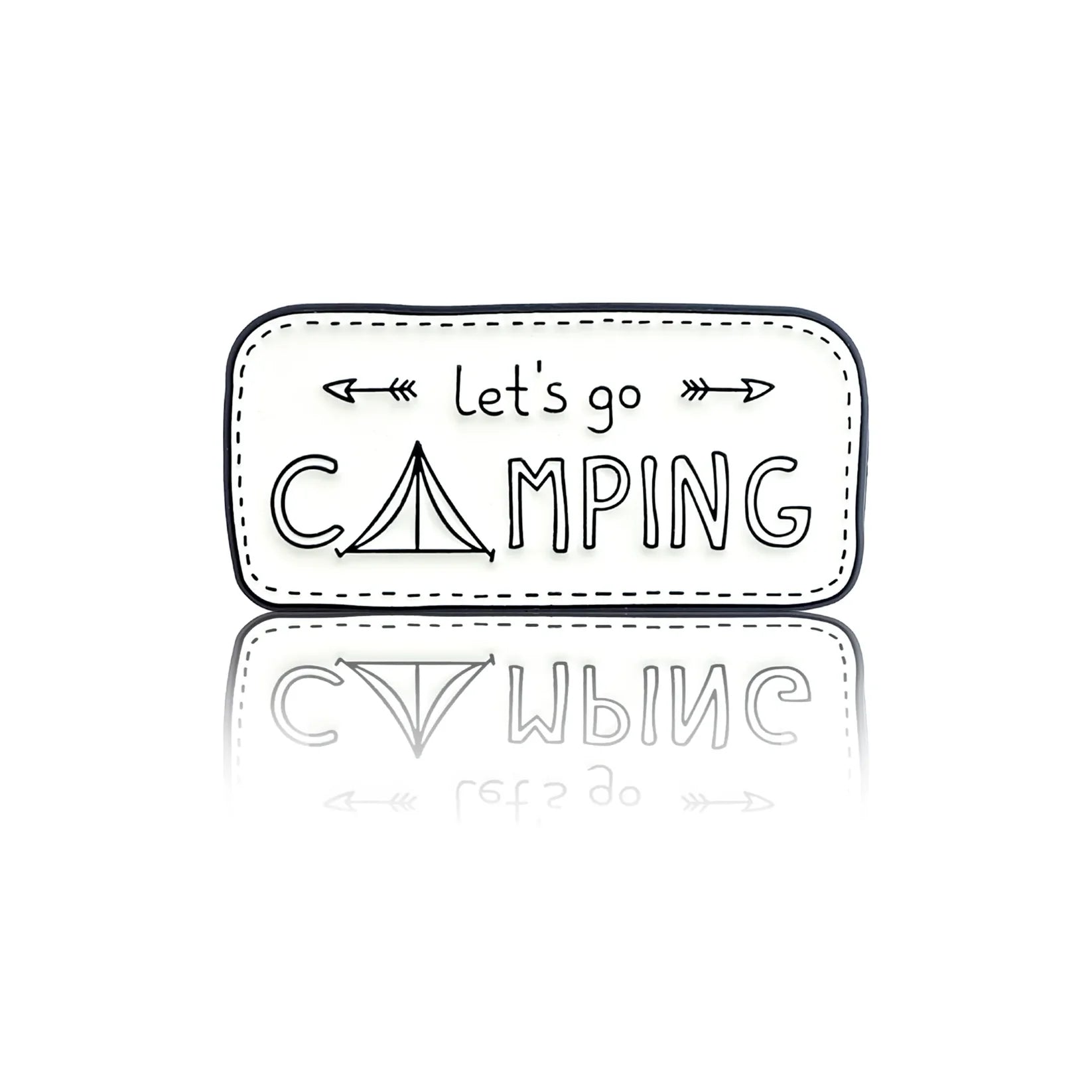PinBox: Let's Go Camping Enamel Pin
