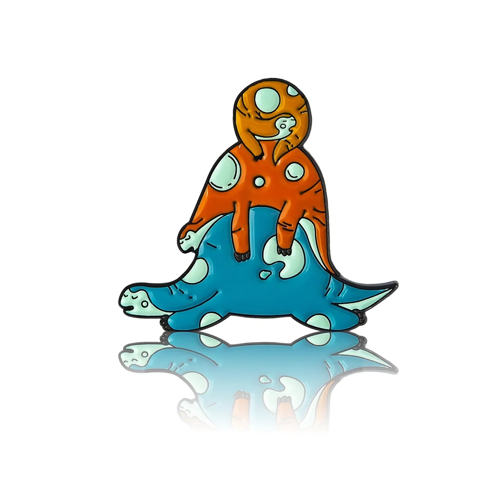 PinBox Enamel Pin: Dinosaur Family