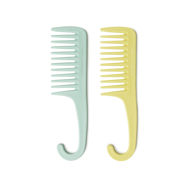 Lemon Lavender Knot Today Detangling Shower Comb