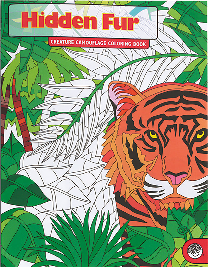 Hidden Fur Colouring Book