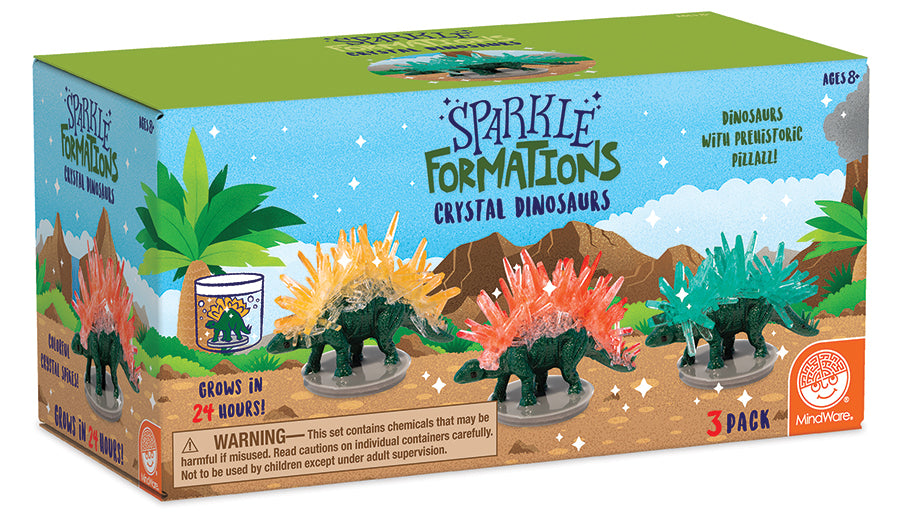 Sparkle Formations: Crystal Dinosaurs