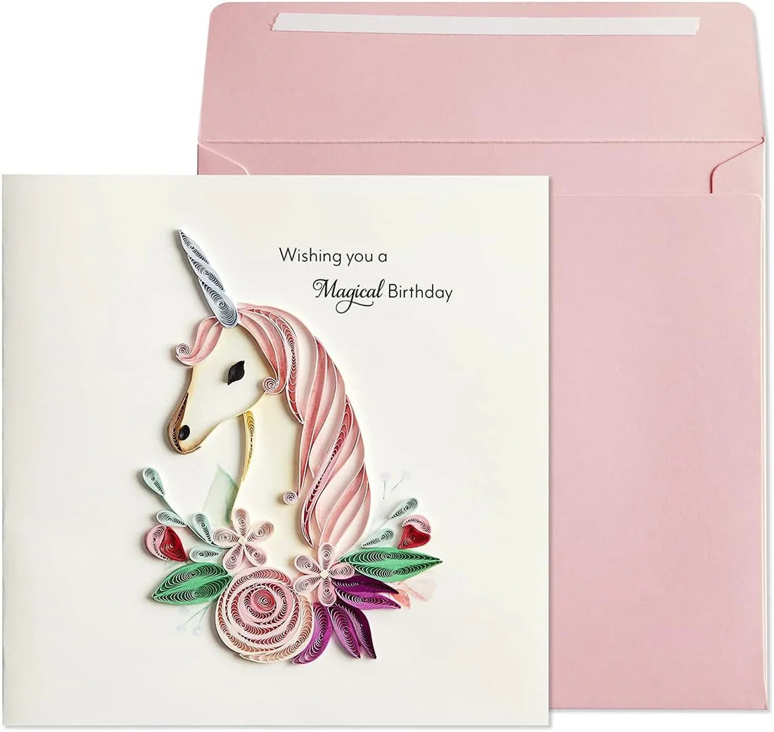 Unicorn Birthday Card