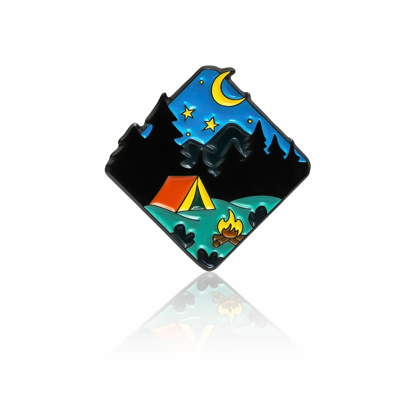 PinBox: Night Camping Enamel Pin
