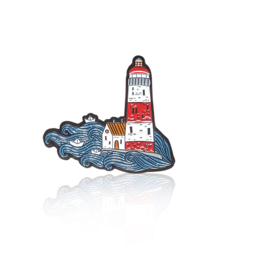 PinBox: Ocean Lighthouse Enamel Pin