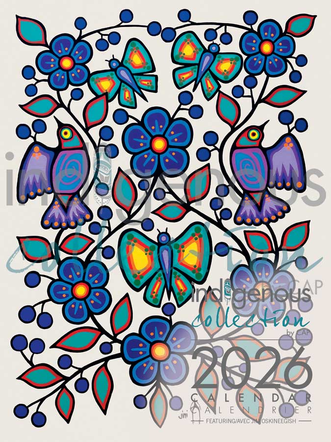 Indigenous Collection Calendar: Jim Oskineegish