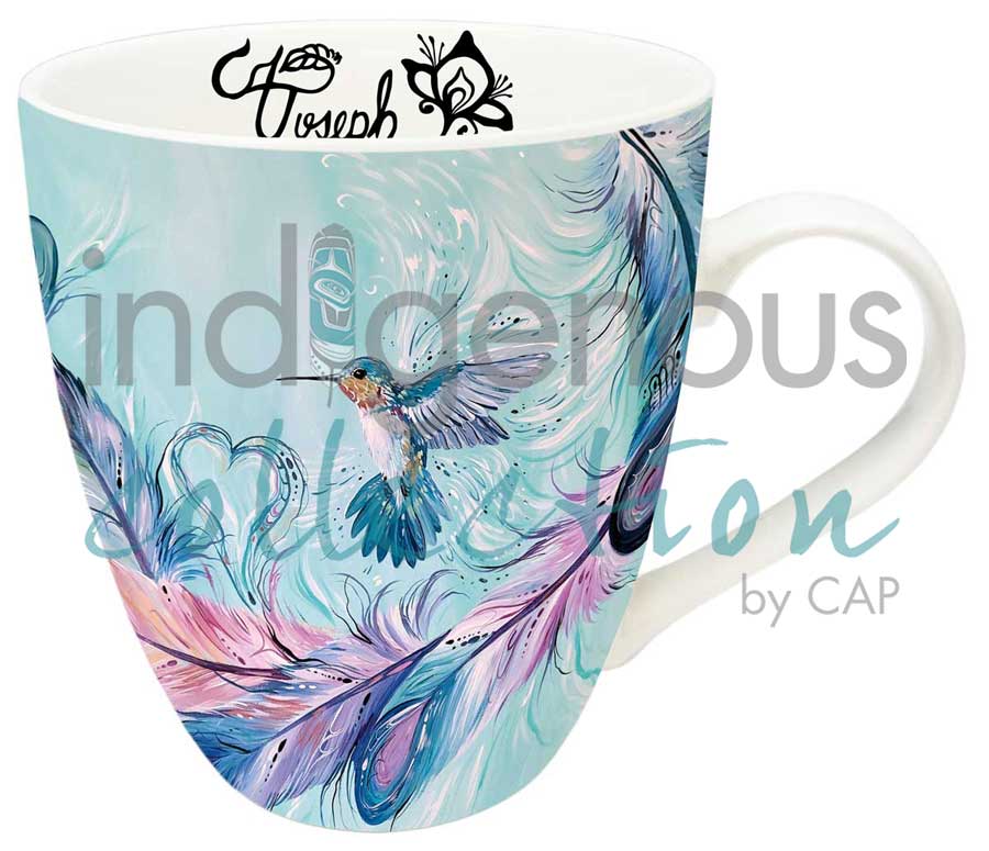 Indigenous Collection Mug: Hummingbird Feathers