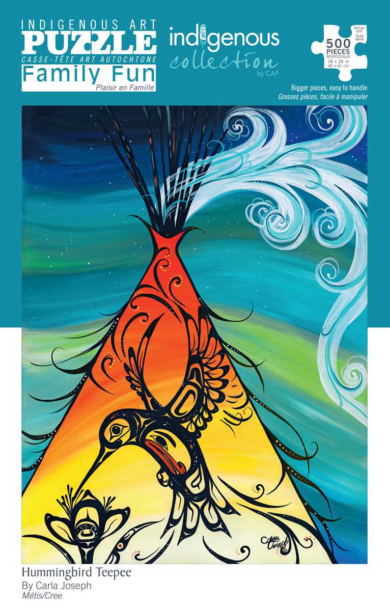 Puzzle ~ Hummingbird Teepee