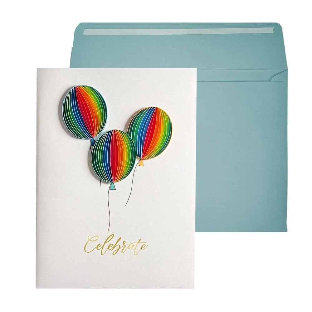 Quilled Birthday Balloons
