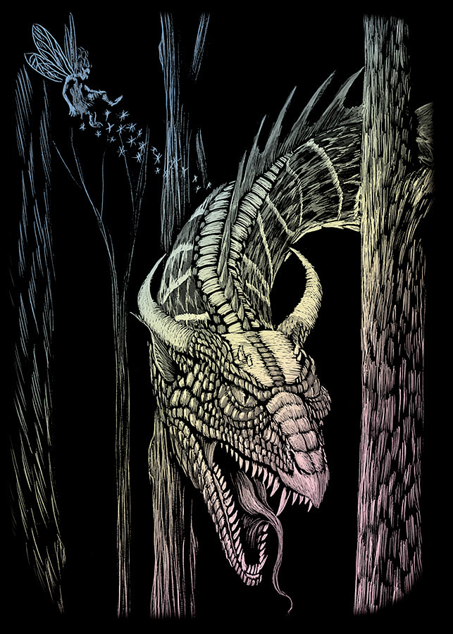 Royal & Langnickel Engraving Art: Forest Dragon