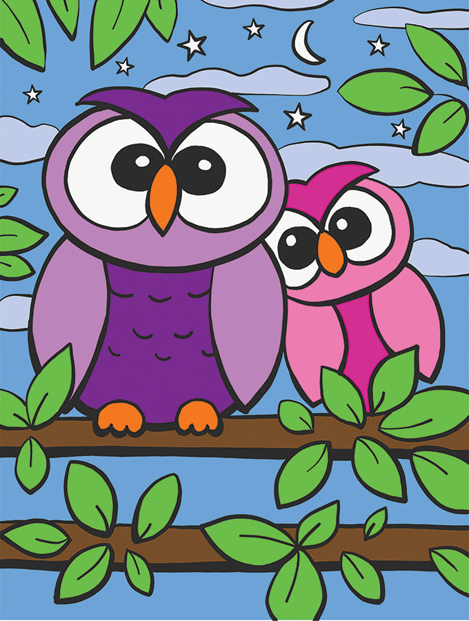 Royal & Langnickel My First Paint By Numbers: Owls