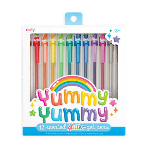 Yummy Yummy Scented Colored Glitter Gel Pens