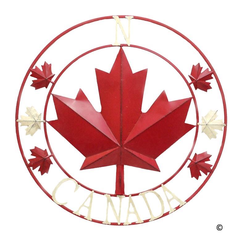 Original Canada Metal Wall Art