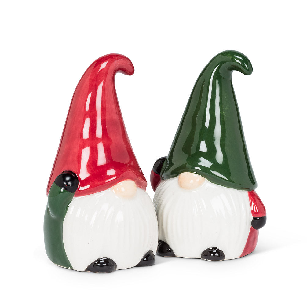 Winter Gnome Salt and Pepper