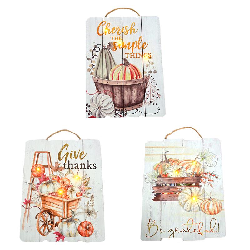 Autumn Plaques, LED