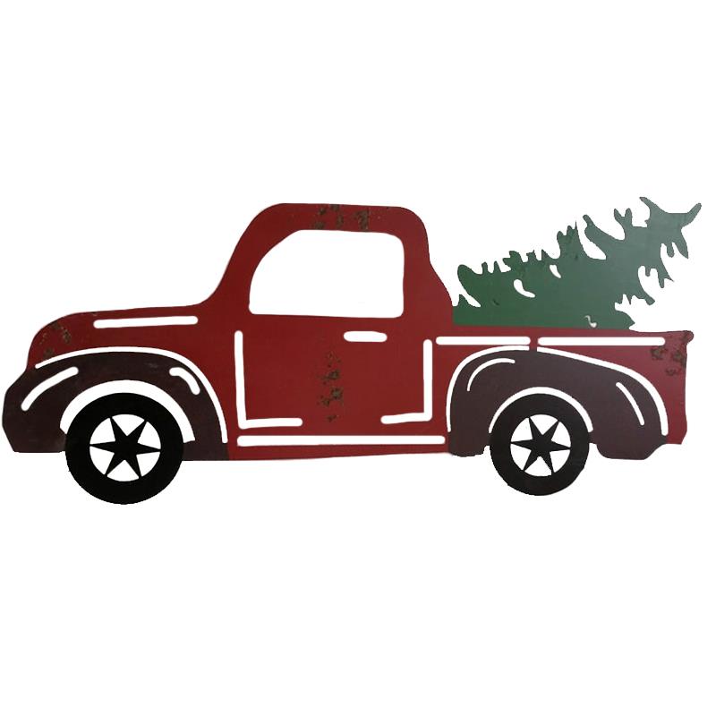 Vintage Truck Plaque