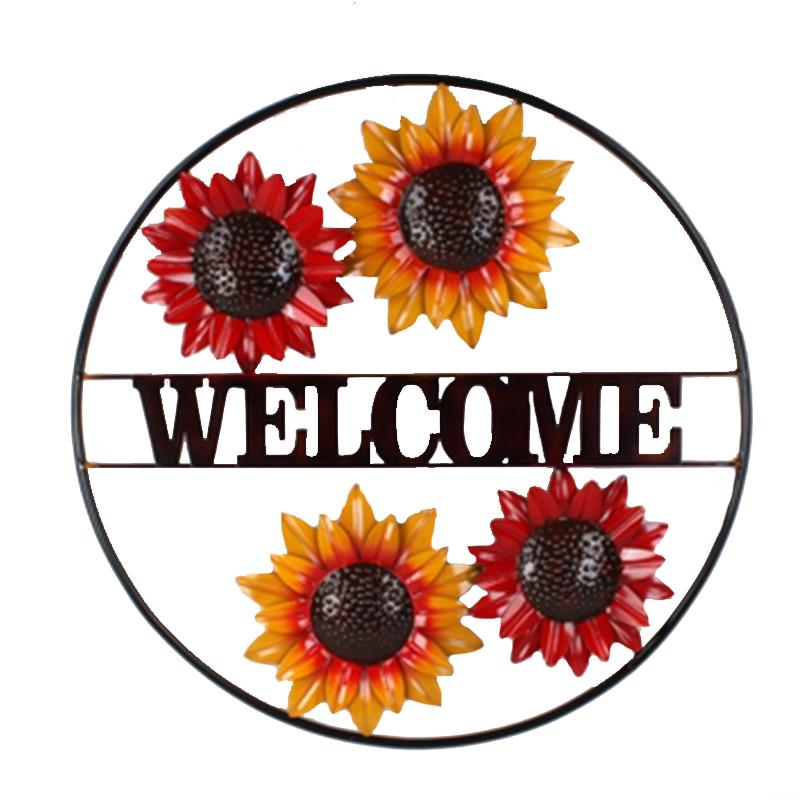 Sunflower Welcome Sign