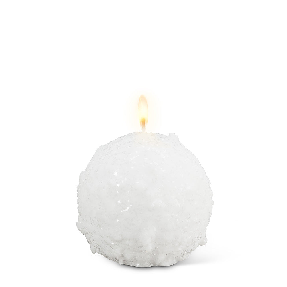 Snowball Candle
