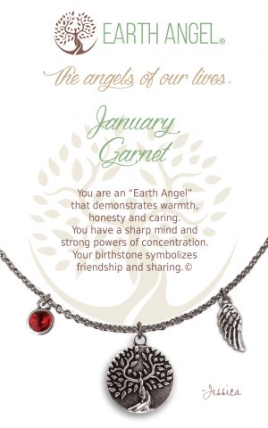 Earth Angel Birthstone Necklace