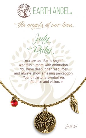 Earth Angel Birthstone Necklace