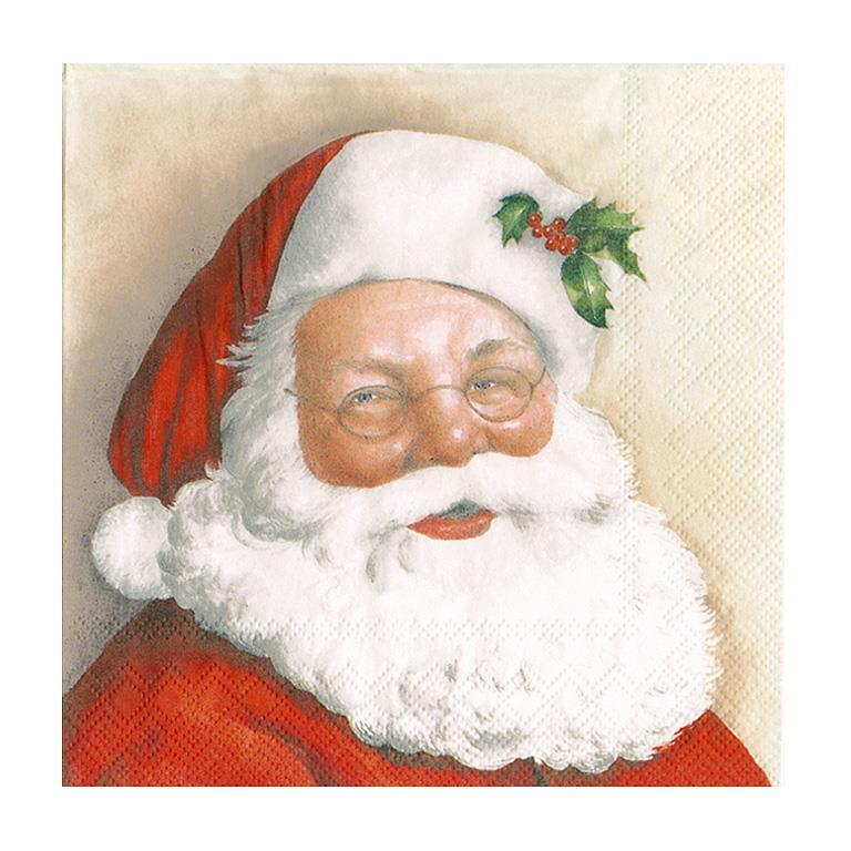 Classic Santa Holiday Napkins