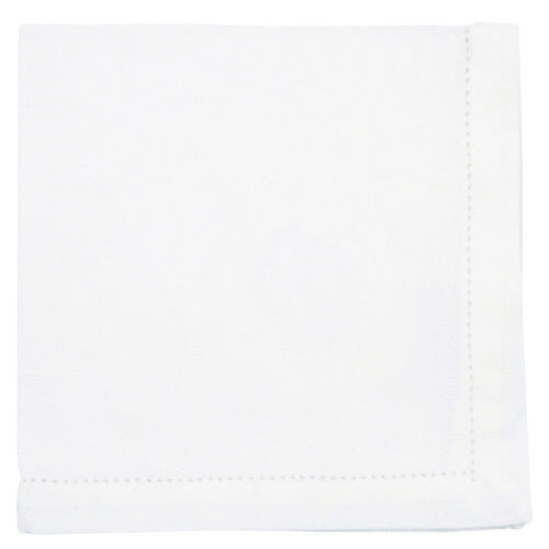 Hemstitch White Napkins