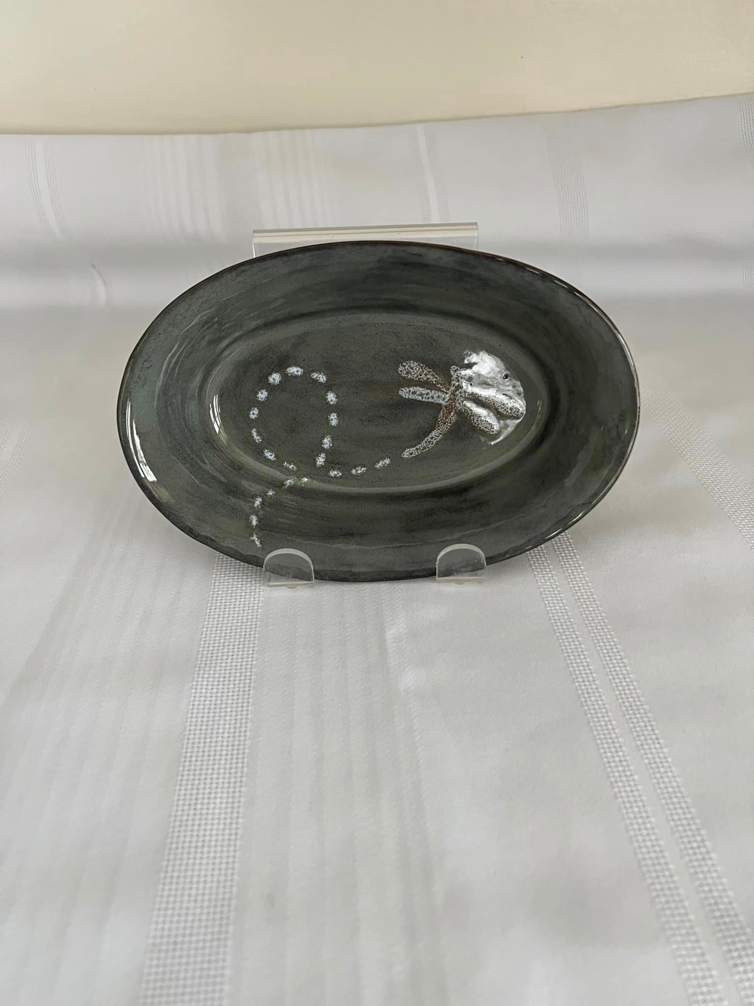 Petite Oval Bowl By Clayworks & Candles