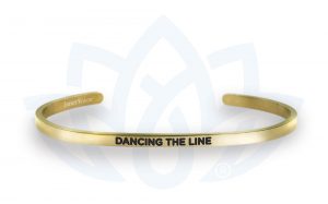 InnerVoice Cuff Bracelet: Dancing the Line (Final Sale)
