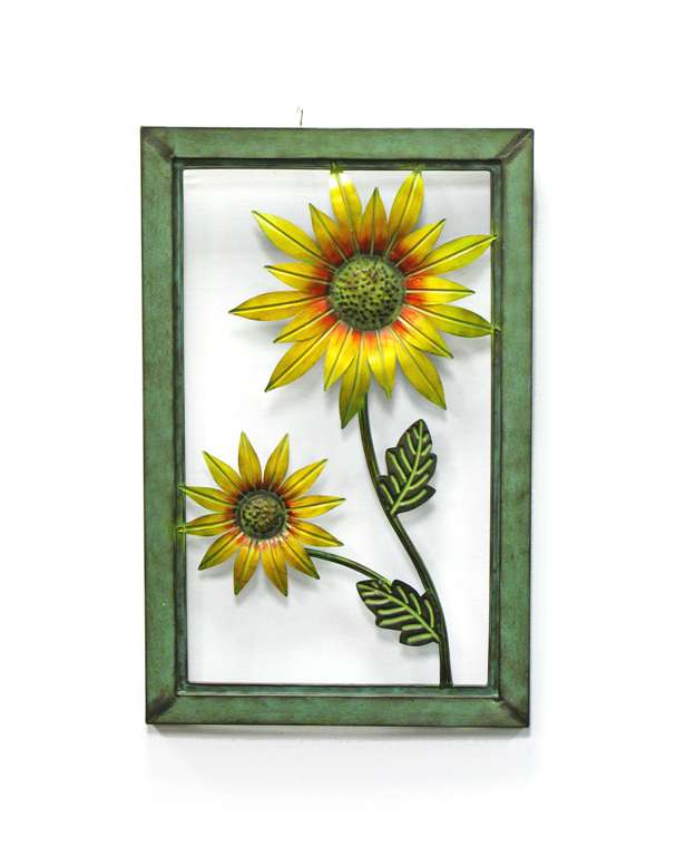 Metal Sunflower Wall Art