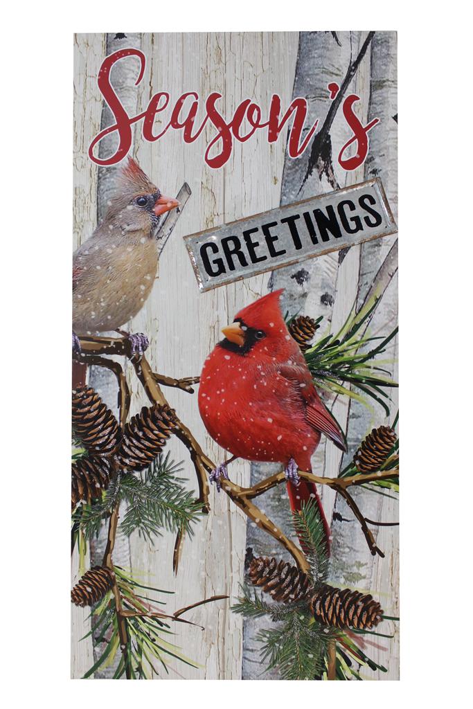 Season's Greetings Wall Art
