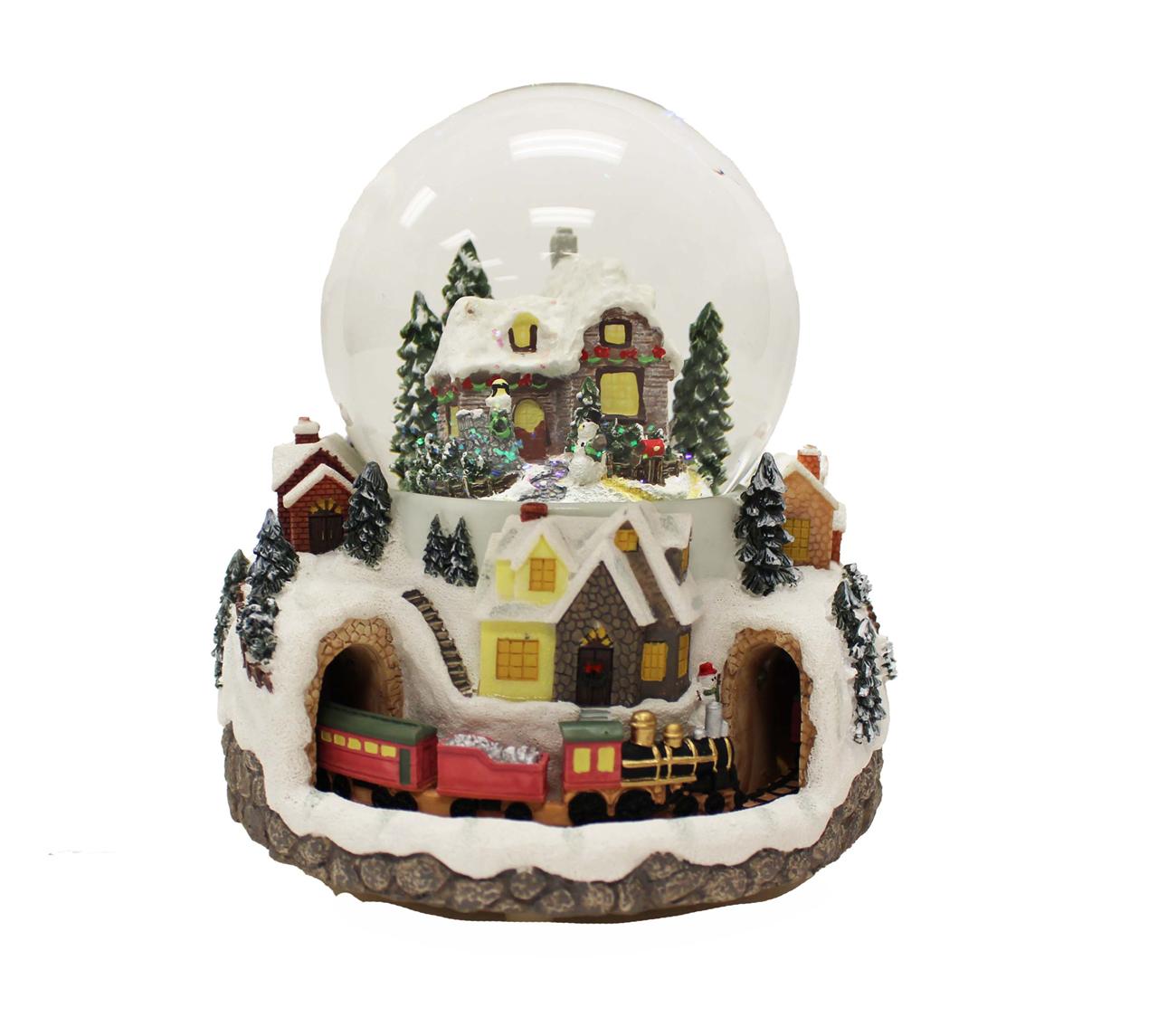 Christmas Village Music Box