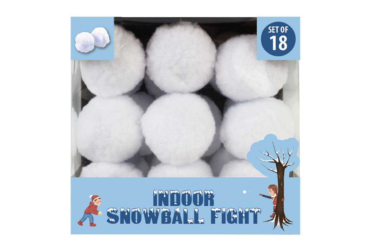 Indoor Snowball Fight