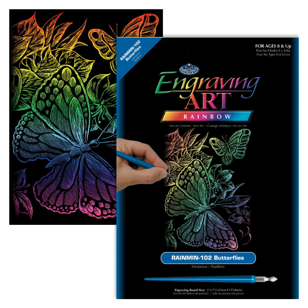 Royal & Langnickel Engraving Art: Butterflies