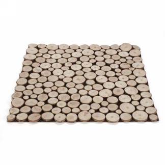 Square Wood Chips Placemat