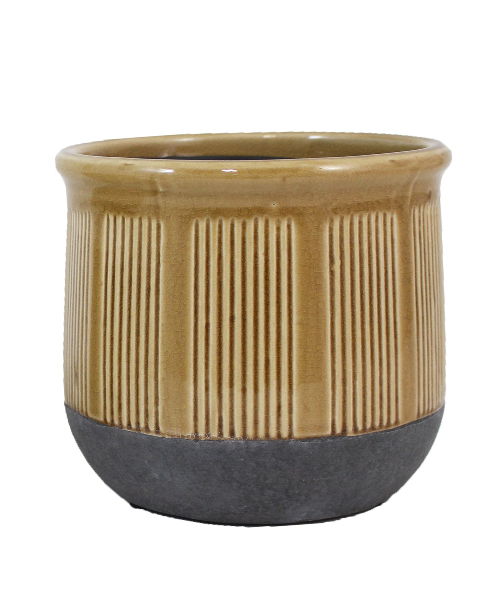 Two Tone Ceramic Planter