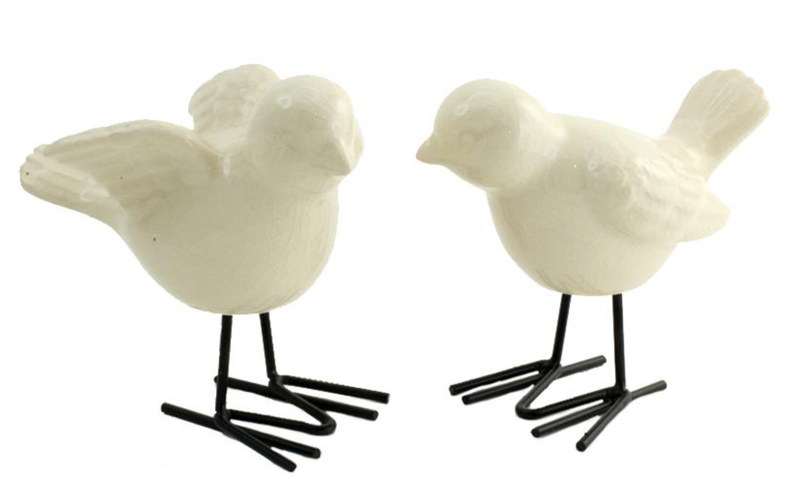 Birds with Metal Legs