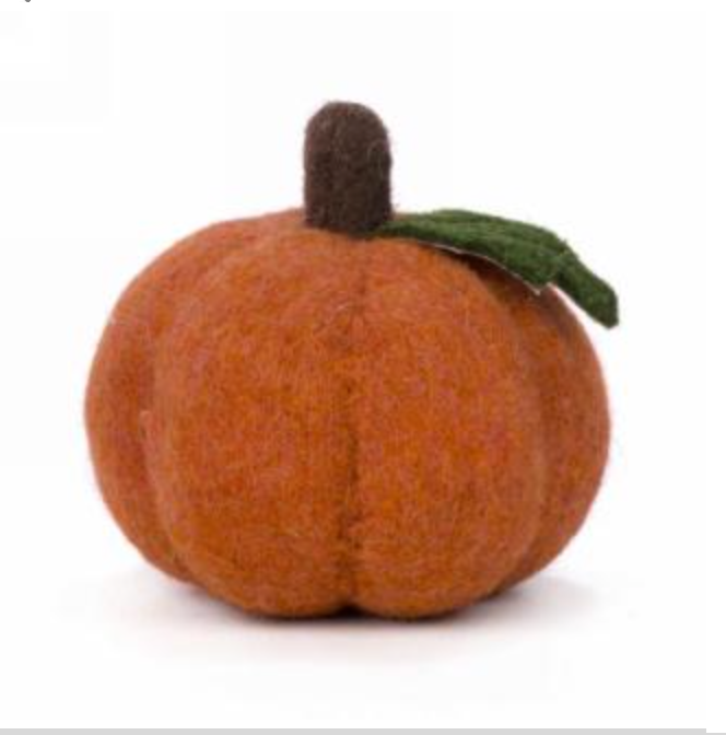 Orange Pumpkin Decor