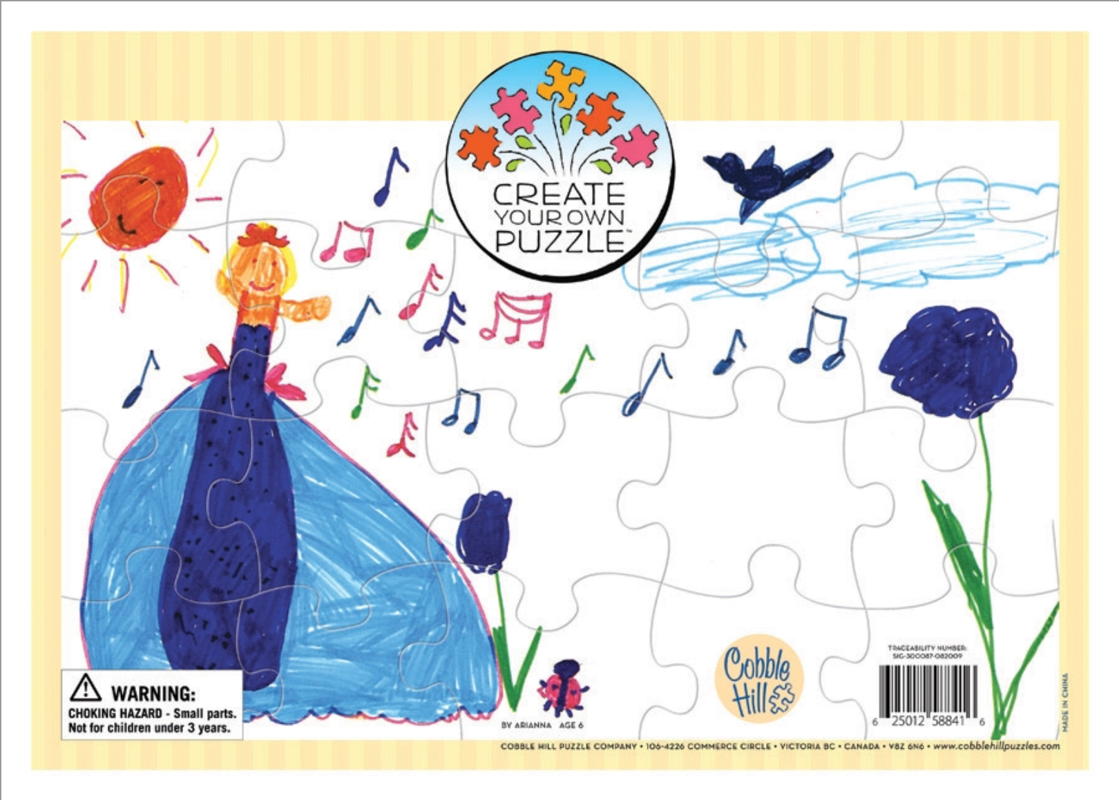 Create Your Own Puzzle: 10 x 14"