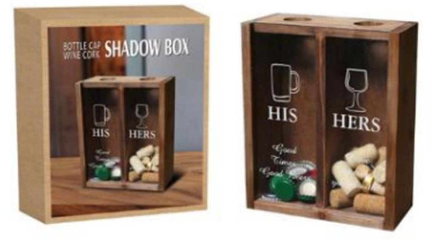 Cap & Cork Display Box