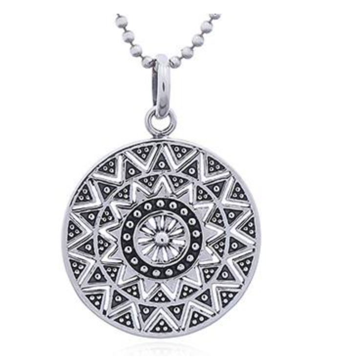 Sun Mandala Pendant