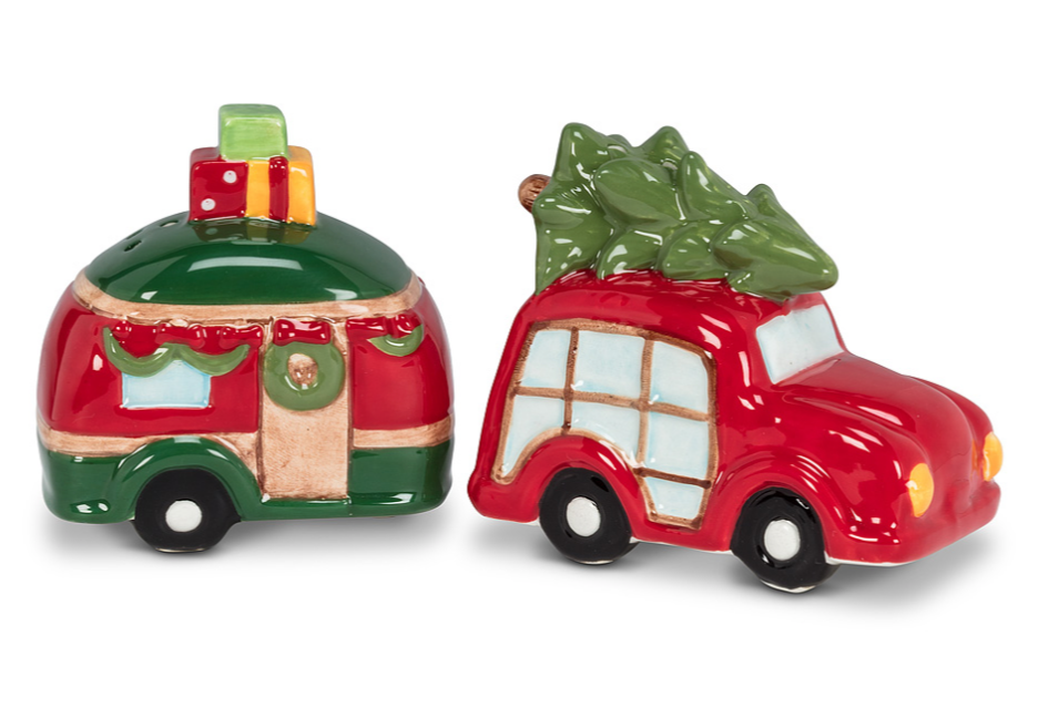 Car and Camper Salt & Pepper
