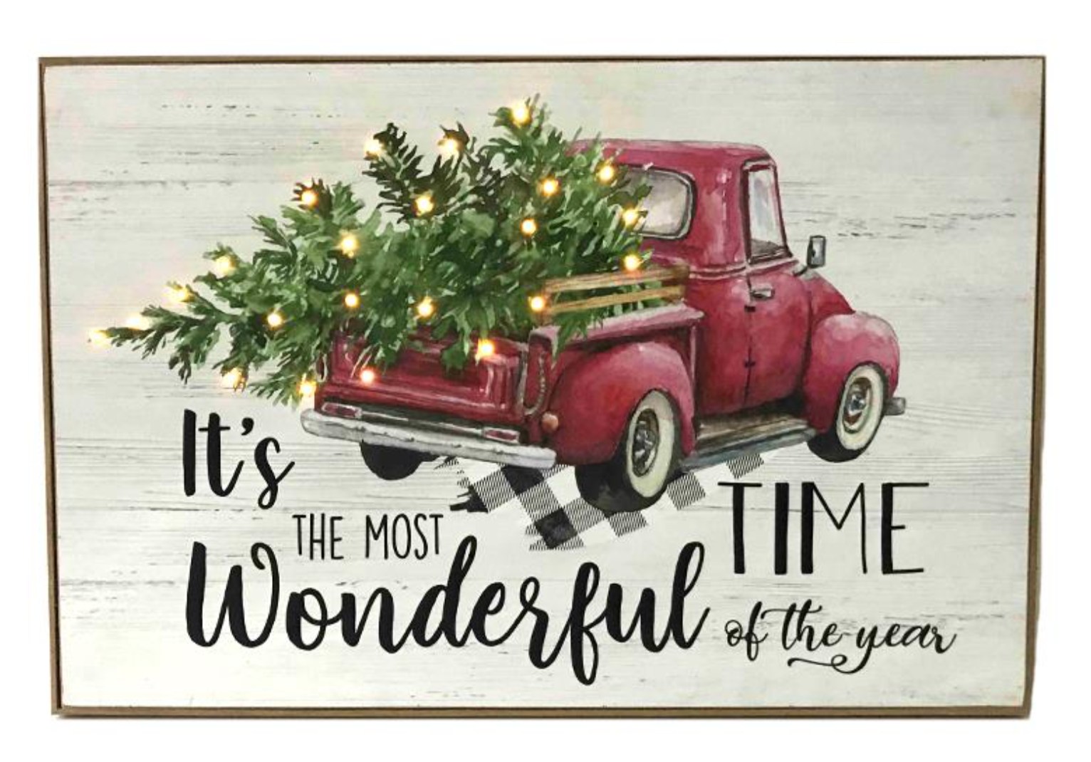 Wonderful Time Plaque