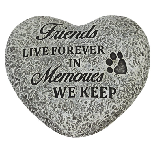 Heart Shaped Memorial Stones