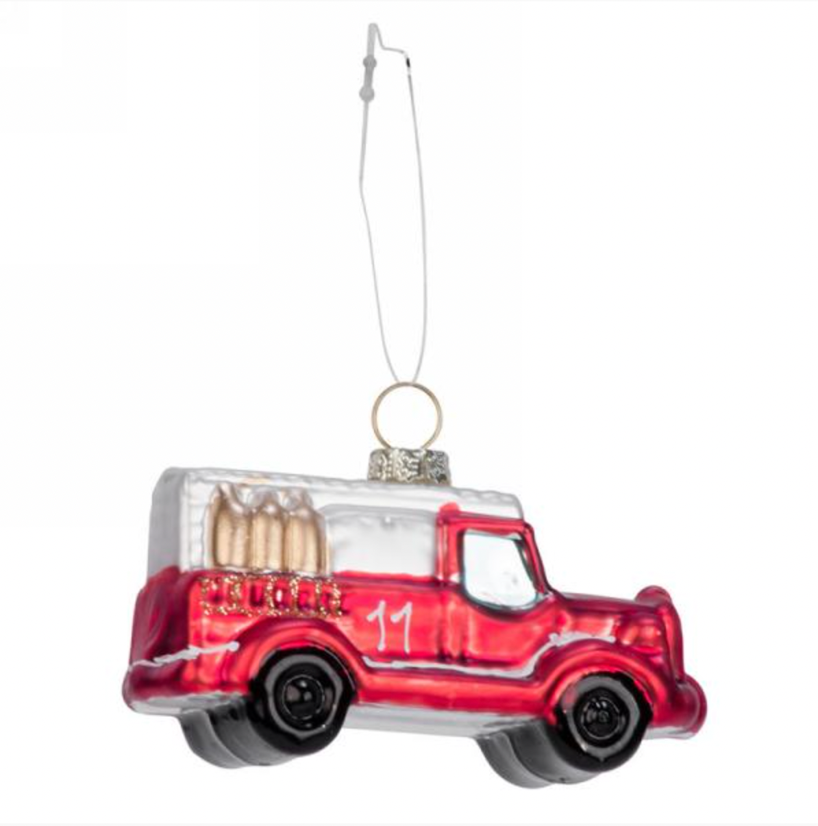 Vintage Style Glass Ornament