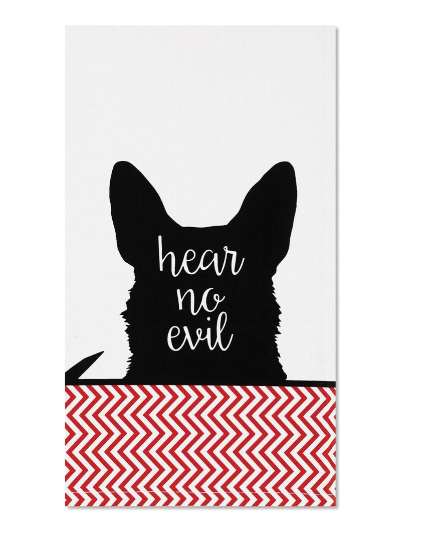 Hear No Evil Tea Towel