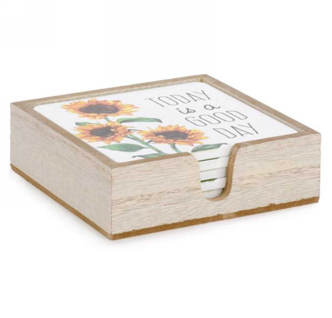 Sunflower Coaster Set